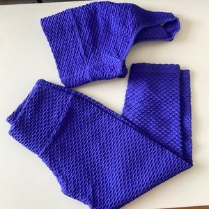 ‘Booty By Brabants’ Purple Set